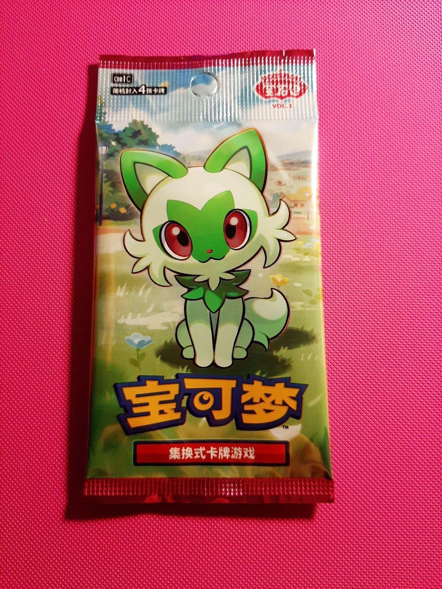 Oöppnad Pokémon booster pack Gem vol 1.